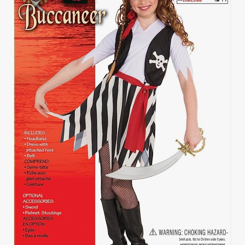 Buccaneer Girl Costume